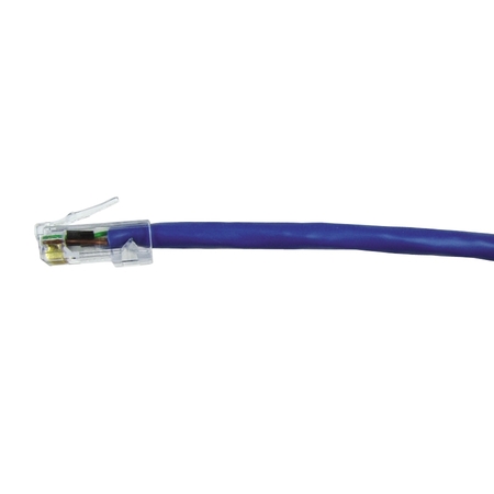 COMPULINK CBL ASSY MOD D/E 24-4PR, STRANDED CAT6 568A/B 3FT, BLUE M88DE3FC606